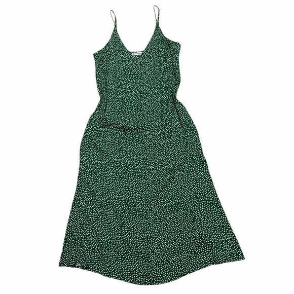 REFORMATION NWT Green Floral Alexandra Midi Dress *Wyoming Print 10 - Picture 4 of 14